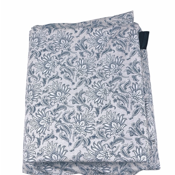 Lauren Ralph Lauren Floral Blue White Gray Queen Bedsheets Fitted & Flat Only